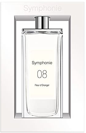 SYMPHONIE 08 Fleur d'Oranger • Eau de Parfum 100 ml • Vaporisateur • Parfum Femme • Made In France • EVAFLORPARIS