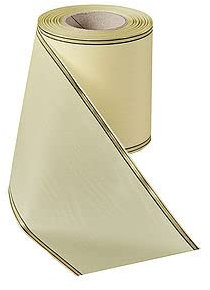 hegehof Trauerschleife Kranzschleife nach Kundenwunsch Bedruckt (75 mm, Creme)