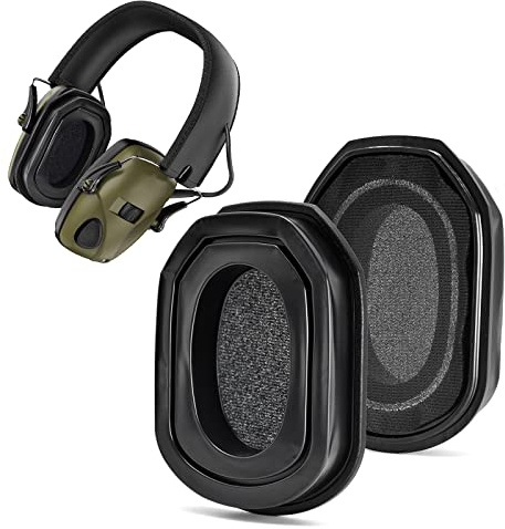 Replacement Ear Pads For Walker's Razor Earpads,Walkers Razor, Razor Digital, Razor Bluetooth, Razor XTRM muffs, XCEL, XCEL BT (black gel earpads with buckle)