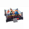 Wrestling Figuren Set, Wrestling-Spiel 4 Miniatur-Action-Wrestling-Spieler und Ring und Requisite Figuren Spielzeug Kinder