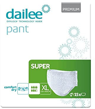 Dailee Pant Premium Super XL, 15 Stück