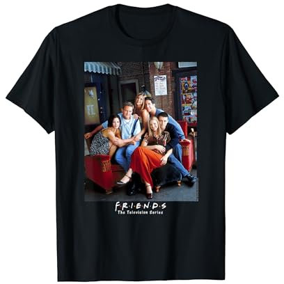 Friends Outside Couch Maglietta