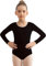 Mulnall Mädchen Team Basic Langarm Tanztrikots für Ballett Kinder Baumwolle Turntrikots Tanz Outfit für Frauen Kleinkinder Tanzbekleidung(3028-06-XL)