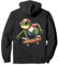 Skateboard Frog Skater Pullover Hoodie
