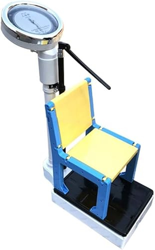 Bathroom Mechanical Scale Professional Height And Weight Oversized Dial, A Health Detector With A Chair