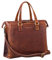 STILORD 'Claire' Sac Business Femme en Cuir Véritable 15 Pouces | Cartable | Sacoche pour Ordinateur Portable DIN A4 | Sac à Bandoulière et à Main pour Bureau, Couleur:Sesto - Cognac
