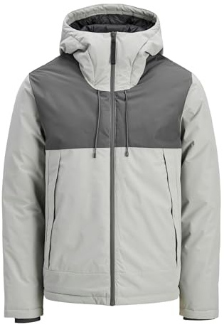 JACK & JONES Herren Jcounion Light Padded Blocking Jacket, Paloma, x_s