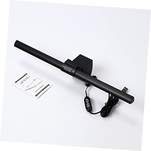 UKCOCO Lámpara De Lectura Electrónica Luz Para Pantalla Monitor Usb Clip Negro