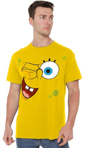 SPONGEBOB SQUAREPANTS Spongebob Winking Face Unisex T Shirt