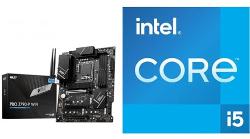 MSI PRO Z790-P WIFI Motherboard ATX - Supports Intel Core 12/13th Gen Processors + Intel® Core™ i5-14600K Desktop Processor 14 cores