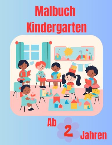 Malbuch Kindergarten