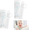 Breast Milk Collector 6ml, Premium Colostrum Collector Kit (2pcs), Reusable, Safe for Freezer/Heat – Includes Storage Case, Cleaning Brush & Soft Cotton Wipes, Essential for New Mums Breastfeeding