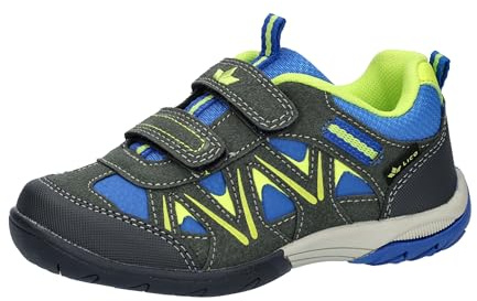 Lico Unisex Kinder Kolibri V H Sneaker, Blau Marine Lemon, 34 EU