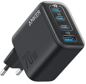 Anker Zolo Chargeur 4 Ports avec Sortie Ultra-Rapide 70W
