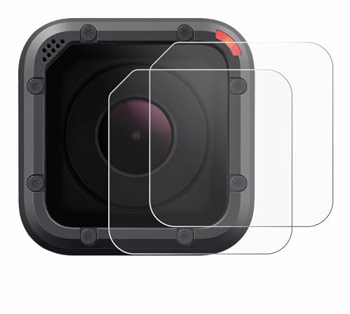 BROTECT Protector Pantalla para GoPro Hero 5 Session Lente (Carcasa) Protector Transparente (2 Unidades) Anti-Huellas
