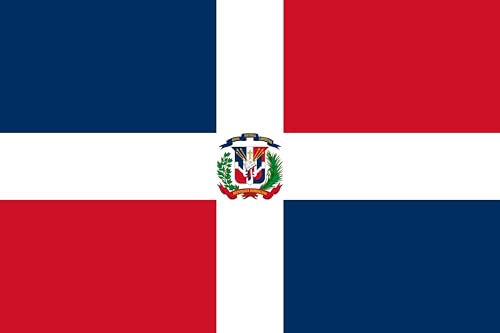 Durabol Bandera de Republica Dominicana 150 x 90 cm Satén