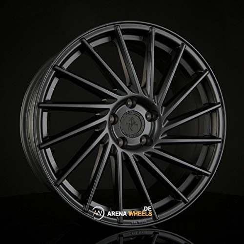 KESKIN KT17 MATT BLACK PAINTED 8,5x19 ET35 5.00x5x120 Hub Hole 72.60 mm - Alu felgen