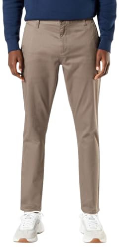 Dockers Alpha Original Slim, Pantaloni Uomo, Marrone (Dark Pebble), 29W / 30L