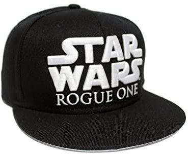 Star Wars Rogue One Logo Snapback Cap schwarz