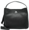 L.Credi Damen Carla Schultertasche Schwarz (schwarz)