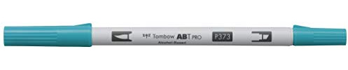 Tombow ABTP-373 Alkoholbasierter Marker ABT PRO zwei Spitzen sea blue