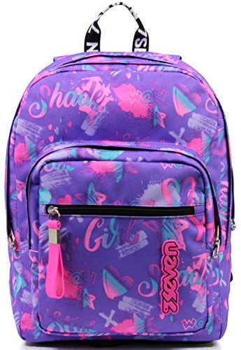 Zaino Extra Fit Seven, Iridescent, Viola, Scuola e Tempo Libero