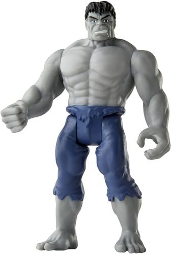 Marvel Hasbro Legends 9,5 cm große Retro 375 Collection Grey Hulk Action-Figur, F2662, Multicolor