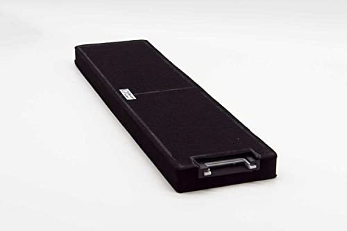 EVH-XTRA® Premium Aktivkohlefilter (schwarz) kompatibel/Ersatz passend für Miele alternativ für DKF13-P, 11762540, 6485741, Kohlefilter für Dunstabzugshauben DA - Serie