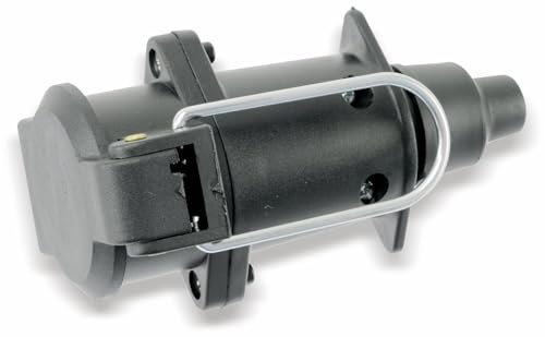 Pollin-Choice KFZ-Anhängersteckdose, 7-polig, mit Klappdeckel