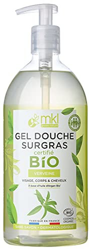 MKL Green Nature Gel Douche Surgras Verveine Bio 1 L