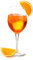 Topkapi Elite Aperol Spritz Glas Zora – speziell für Aperol Spritz, Cocktails, Cocktailgläser, bleifreies Kristallglas, 6 Stück