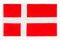 Aricona Drapeau Danemark 90x150cm – danois - résistant aux intempéries, avec œillets en laiton, 100% polyester, coutures doubles robustes et couleurs éclatantes – pour les passionnés de drapeaux