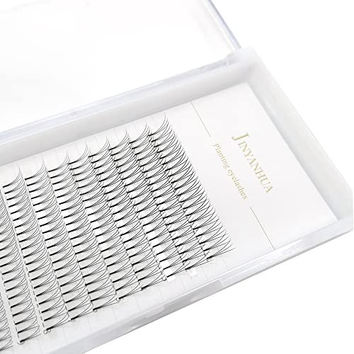 Pre Made 2D Volume Lash Extensions Natural Soft Volume Lashes Extensions Hand Made 0.10 Fans 8-14mm Mink Volume Fans 3D Mink Volume Lashes (12mm 3D-0.10-D)