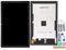Jinyan LCD Screen for Leno-vo 10e Chromebook LCD Display + Outer Glass Touch Screen Digitizer Full Assembly Replacement (Black)