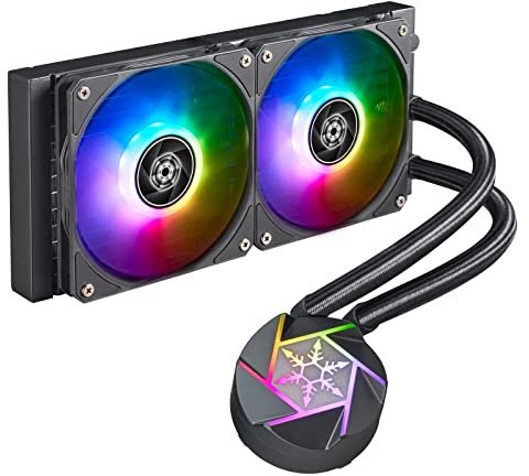 SilverStone Technology VIDA 240 Slim High Performance Slim All-in-One Liquid Cooler, SST-VD240-SLIM