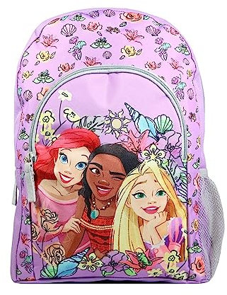 Bagtrotter Rucksack 37 cm mit Tasche Disney Princesses Violett