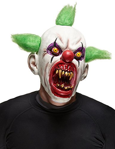 Vegaoo Halloween Clown Maske für Erwachsene