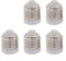 YUANGANG 5Pcs E27 to E17 Socket Adapters for Candelabra Chandeliers, for LED and Smart Bulbs Lamp Holder Adapter, Bulb Base Converter