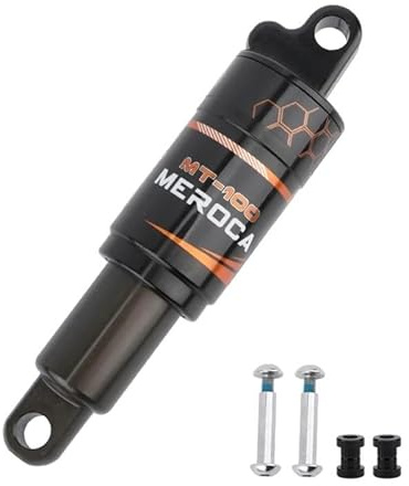 WANGSHAOWEI Fahrrad DäMpfer 125mm / 150mm / 165mm / 190mm Mountainbike Feder Hinterrad Stoßdämpfer Luftkammer MTB Faltrad Stoßdämpfer FahrraddäMpfer Komponenten(165mm 1000lbs)