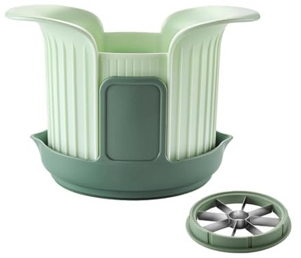 Affettatrice per frutta, Coppa per affettatrice per frutta | Affettatrice veloce per frutta in acciaio inossidabile,Trita Fragole, Coppa Trita Frutta, Coppa Frutta e Verdura per Mango e Pomodoro