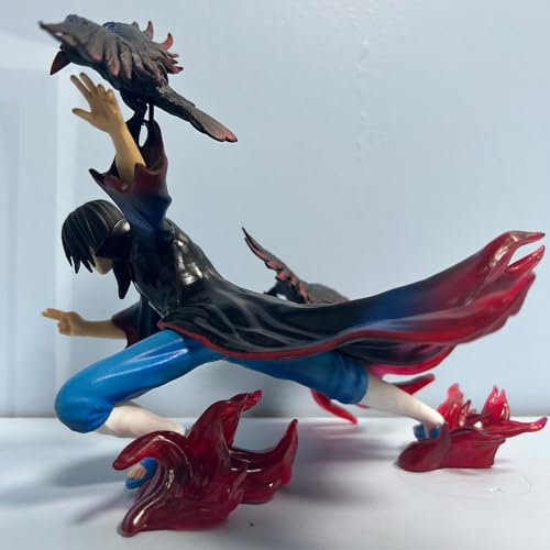 MOPQMKT 18 cm Figur Uchiha Itachi - Hübsches Mädchen Anime Spielzeugfigur, PVC Sammlerstück für Schreibtische, Autoinnenräume - Cartoon Spiel Charakter Modell Actionfigur