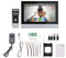 Swokely Videocitofono senza fili da 1080P con monitor TY WiFi, 10 pollici, grande touchscreen, kit videocitofono a due vie, funzione cornice elettronica 8 lingue