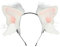 GMBYLBY Biegbarer Tierohr-Haarreif für Damen, Rollenspiel, Anime, Dienstmädchen, Party-Kostüm, Flügel-Haarreif, Cosplay-Kopfschmuck