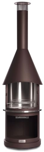 Buschbeck Edelstahlkamin 'Sidney', braun, Höhe ca. 250 cm