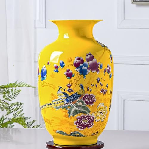 MTME Porzellanfiguren, Jingdezhen Pfau, dekorative Blumenvase, Heimdekoration, Hochzeitsgeschenke, ästhetische Skulptur, Heimdekoration (Fasan Y)