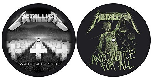 Razamataz Metallica Master Of Puppets/And Justice For All Turntable Slipmate Set