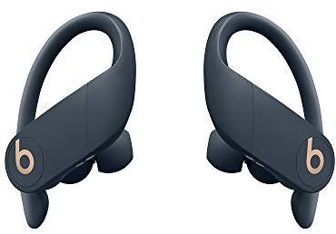 PowersBeatsPro - Totally Wireless Earphones with Charging Case and Lightning to USB-A Charging Cable (Navy)