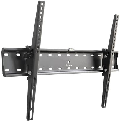 Vultech BTV-T3270LITE Feste Wandhalterung für Flachbildfernseher LED LCD Plasma von 32 Zoll bis 70 Zoll VESA 600x400, 400x400, 400x200, 300x300, 200x200, 40 kg Starke Halterung und Wasserwaage