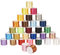 PH PandaHall 300m 2mm 30 Colori Corda di Raso di Nylon Corda di Seta Rattail Corda di Perline Corda di Filo per Nodo Cinese Collana Braccialetto Gioielli Artigianato Fare