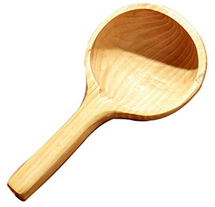 Tubayia Wooden Ladle Sauna Ladle Sauna Ladle Wooden Ladle for Home, Hotel, Spa, Salon